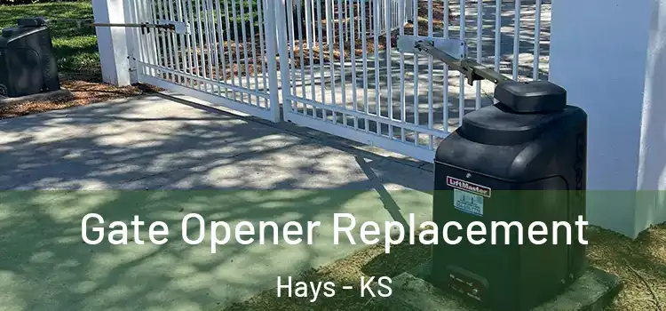  Gate Opener Replacement Hays - KS