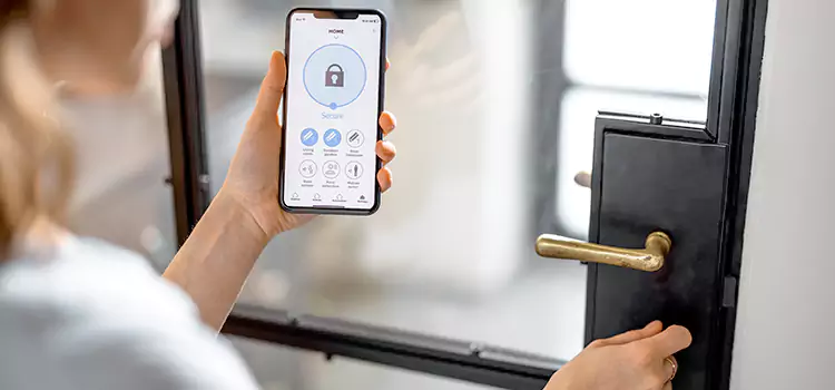 Fingerprint Door Lock Installation Hays